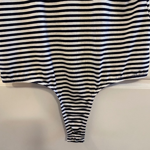 Vero Moda Navy Stripes Bodysuit - Picture 7 of 12